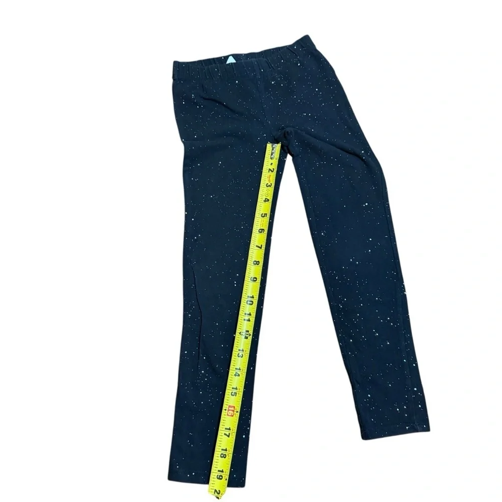 GAP Kids Navy Blue Speckled Stretch Pants Leggings Size 6–7